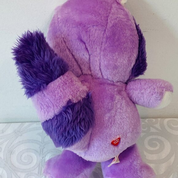 Vintage CARE BEAR COUSINS BRIGHT HEART RACCOON 13" Plush 1984 Kenner EUC - Picture 3 of 5